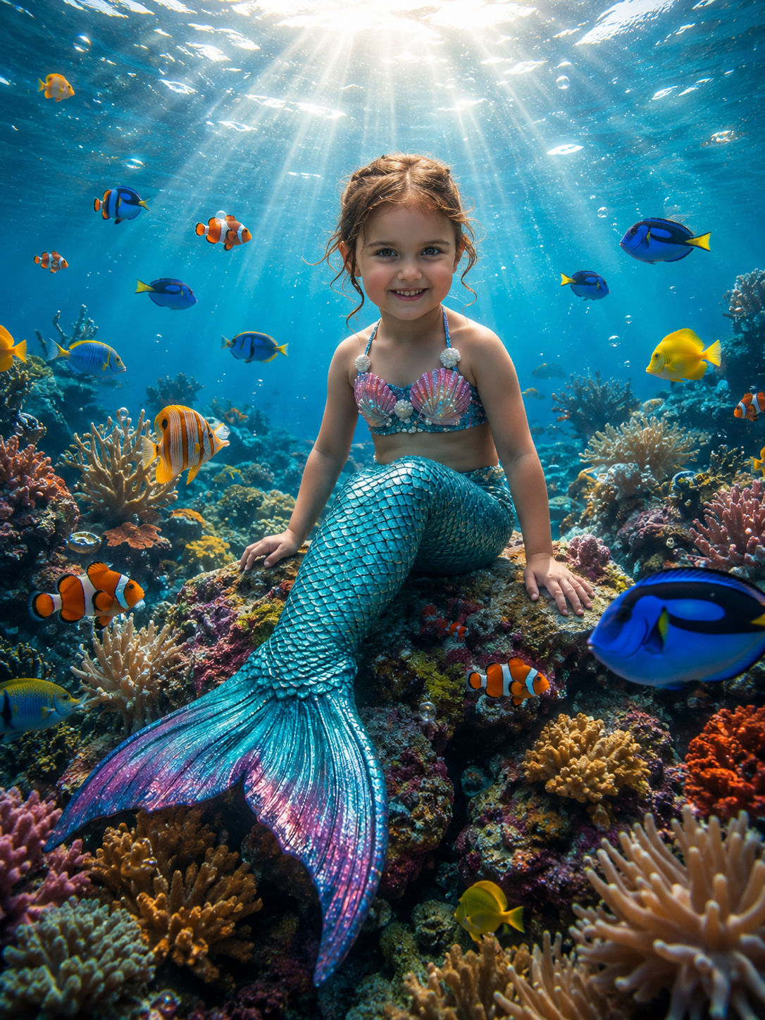 Mermaid — Reef Sunbeams