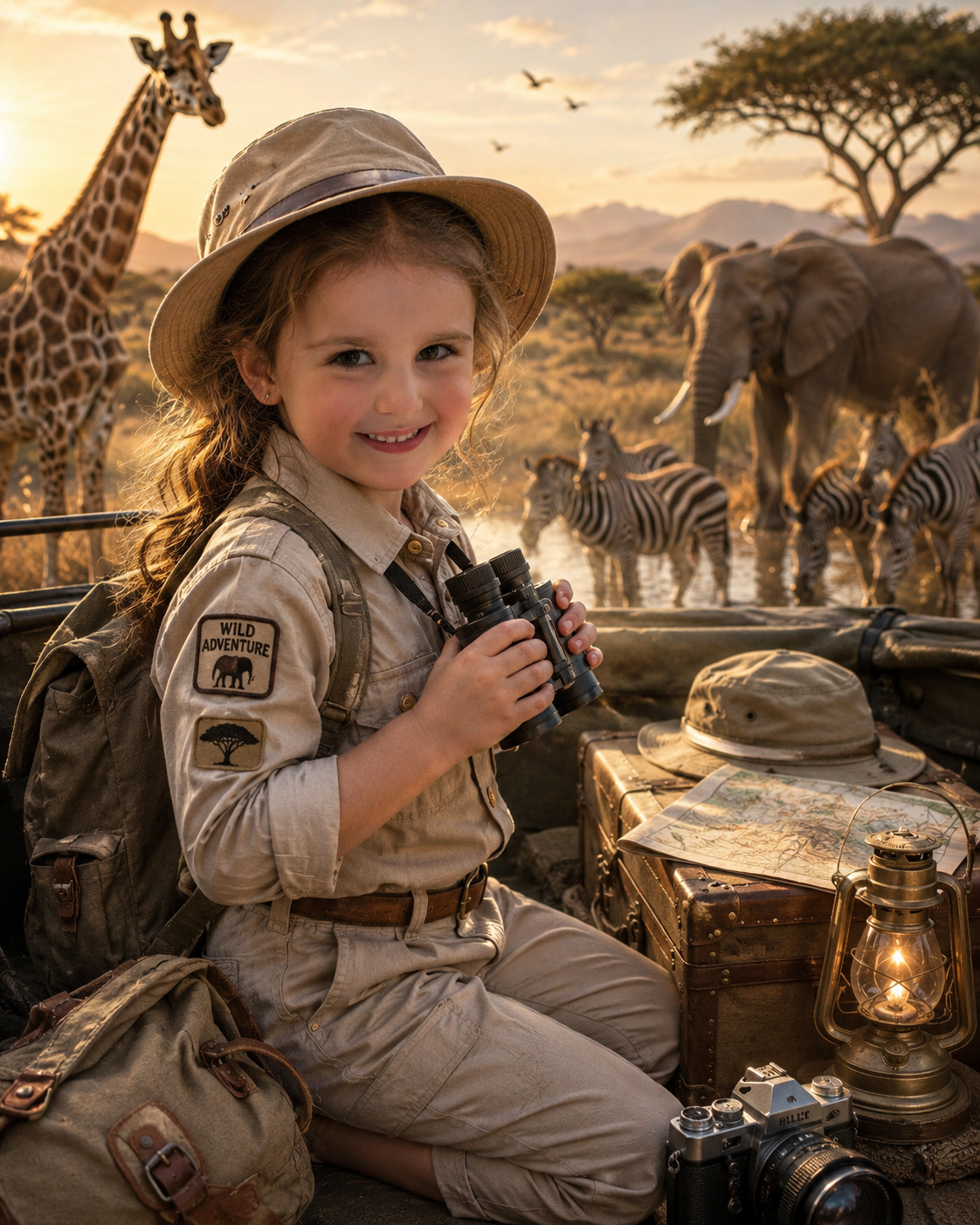Safari Explorer — Golden Watering Hole