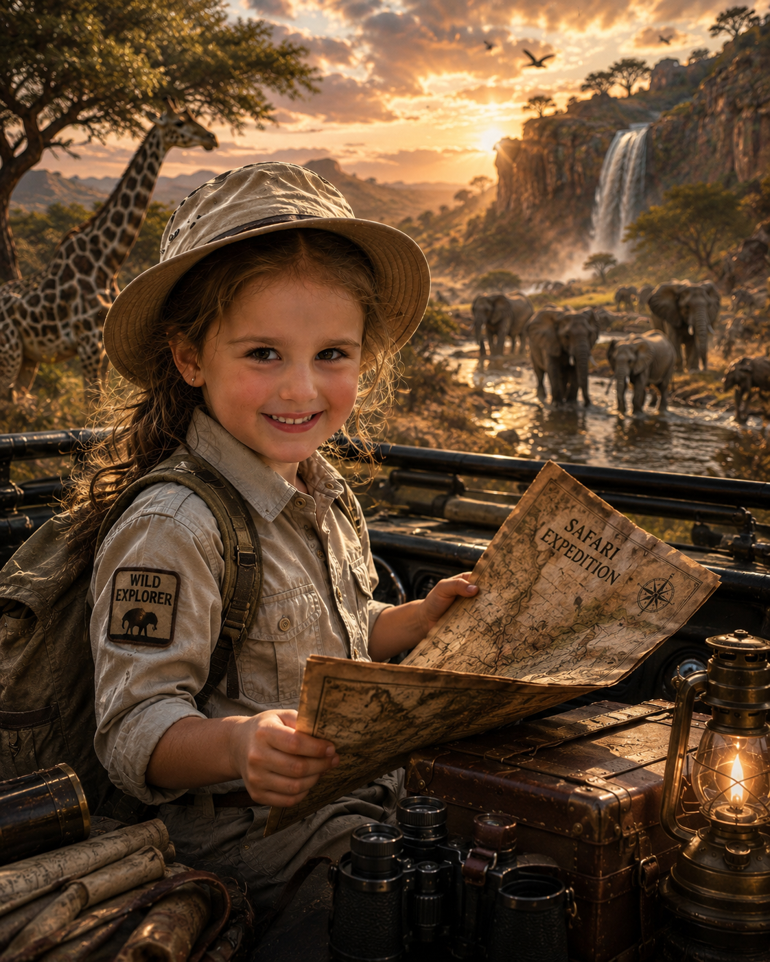 Safari Explorer — Expedition Map