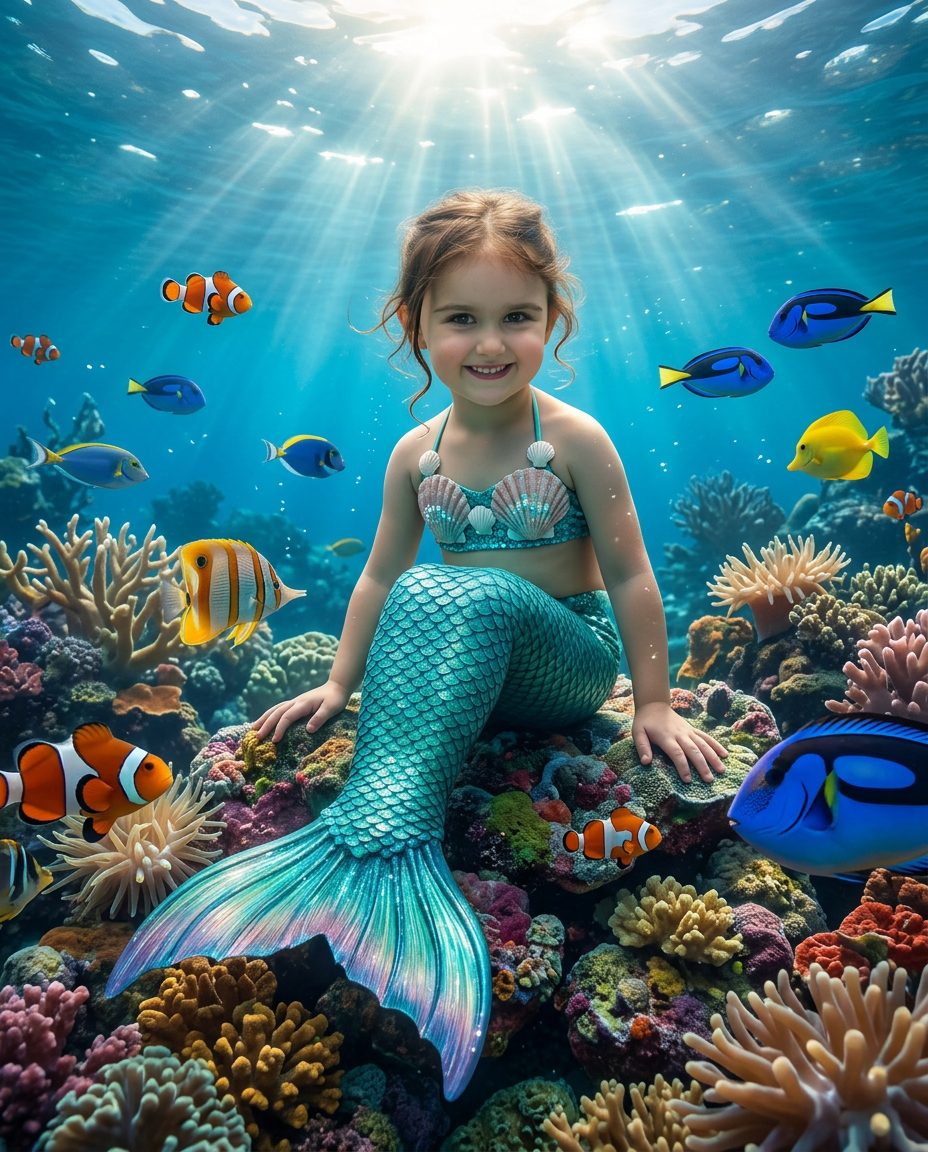 Tiny hero portrait — Mermaid