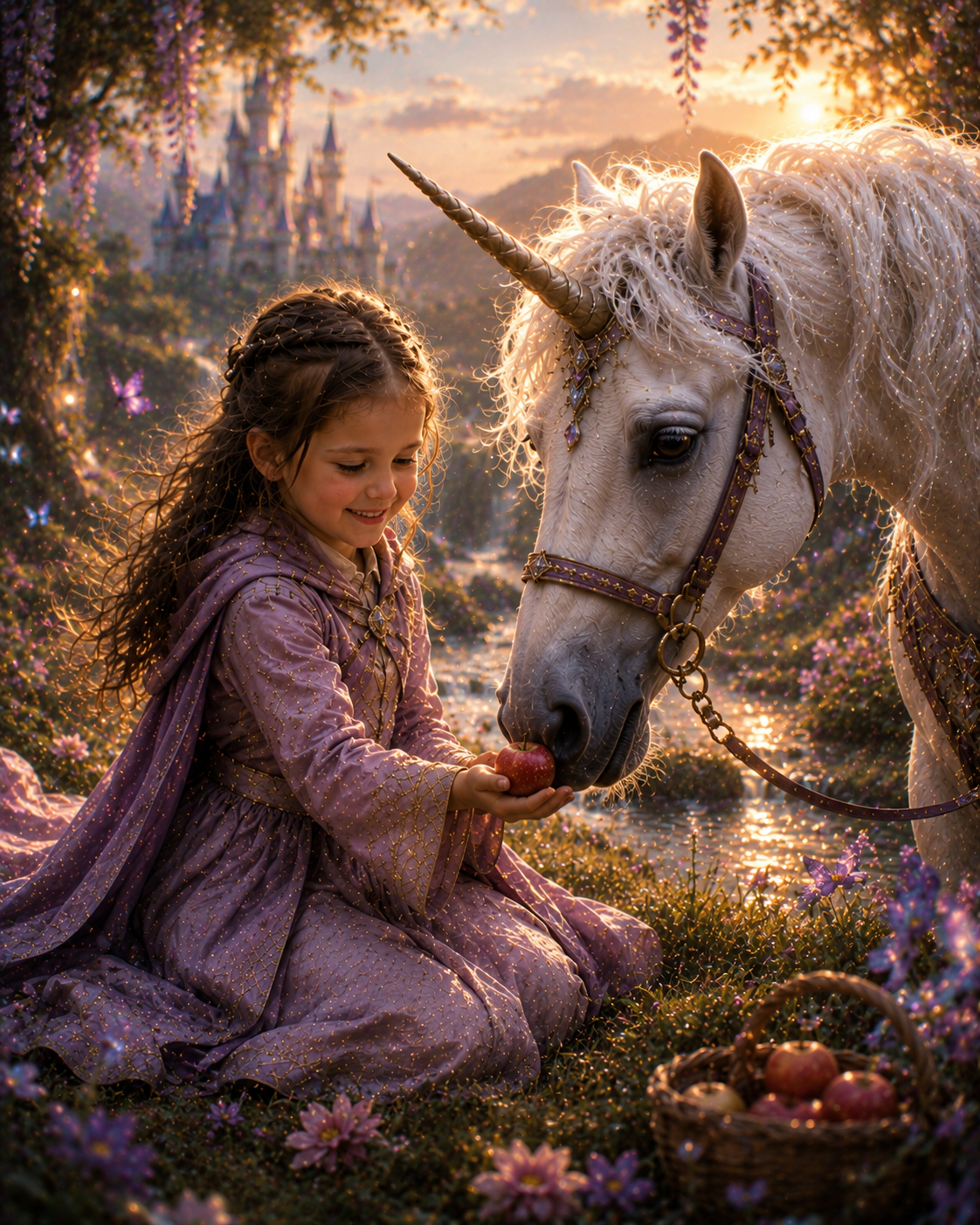 Unicorn Rider — Apple Meadow