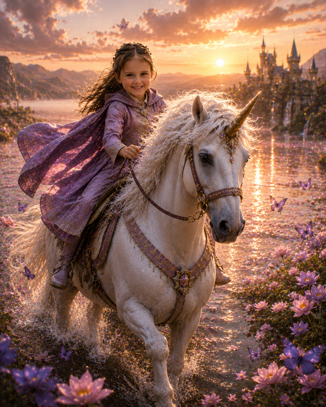 Unicorn Rider — Shimmering Lake Gallop